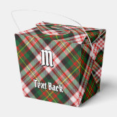 Clan Carnegie Jurk Tartan Bedankdoosjes (Achterkant)