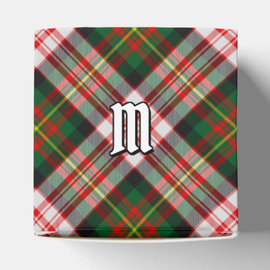 Clan Carnegie Jurk Tartan Bedankdoosjes (Bovenkant)