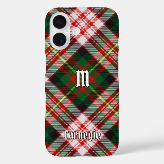 Clan Carnegie Jurk Tartan Case-Mate iPhone Case (Achterkant)