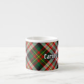 Clan Carnegie Jurk Tartan Espresso Kop (Voorkant)