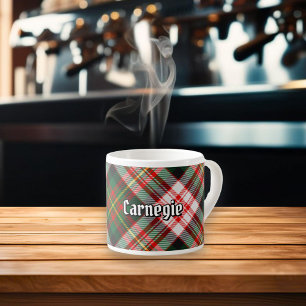 Clan Carnegie Jurk Tartan Espresso Kop