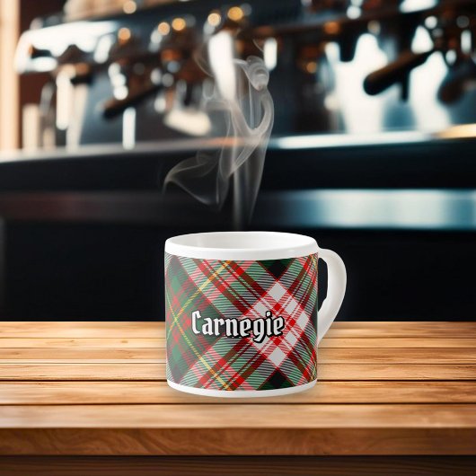 Clan Carnegie Jurk Tartan Espresso Kop