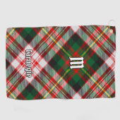 Clan Carnegie Jurk Tartan Golfhanddoek (Horizontaal)