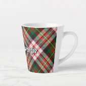 Clan Carnegie Jurk Tartan Latte Mok (Rechts)