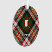 Clan Carnegie Jurk Tartan Ornament (voorkant)