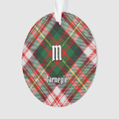 Clan Carnegie Jurk Tartan Ornament (voorkant)