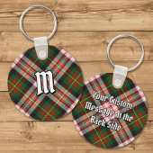 Clan Carnegie Jurk Tartan Sleutelhanger
