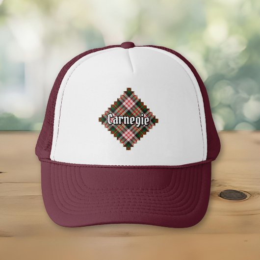Clan Carnegie Jurk Tartan Trucker Pet