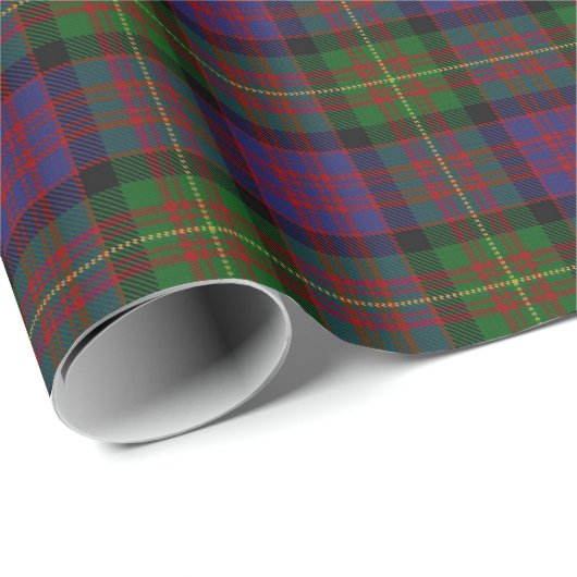 Clan Carnegie Scottish Tartan Cadeaupapier (Rol Hoek)