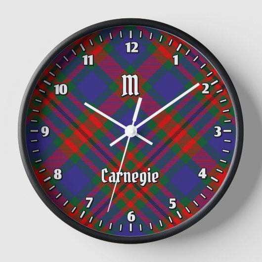 Clan Carnegie Tartan (Voorkant)