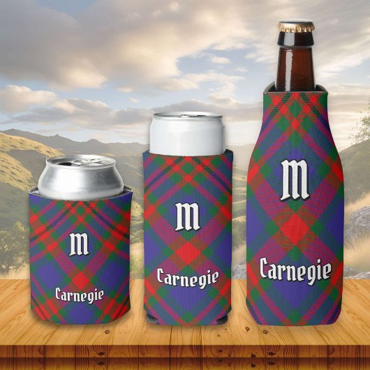 Clan Carnegie Tartan Blikjeskoeler