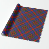 Clan Carnegie Tartan Cadeaupapier (Uitgerold)