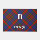 Clan Carnegie Tartan Deurmat (Voorkant)