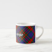 Clan Carnegie Tartan Espresso Kop (Rechts)