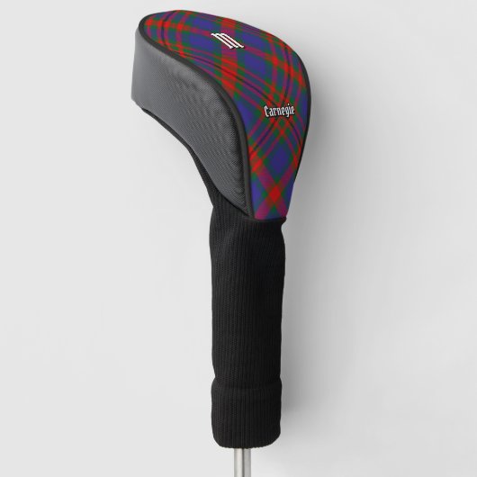Clan Carnegie Tartan Golfheadcover (Schuin)