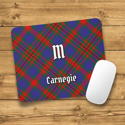 Clan Carnegie Tartan Muismat