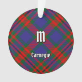 Clan Carnegie Tartan Ornament (voorkant)