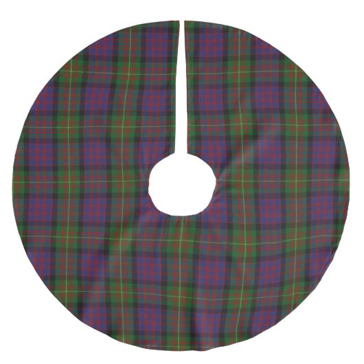 Clan Carnegie Tartan Pset Kerstboom Rok (Voorkant)
