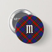 Clan Carnegie Tartan Ronde Button 5,7 Cm (Voorkant /achterkant)