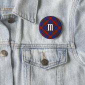 Clan Carnegie Tartan Ronde Button 5,7 Cm (In situ)