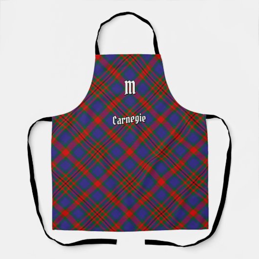 Clan Carnegie Tartan Schort (Voorkant)