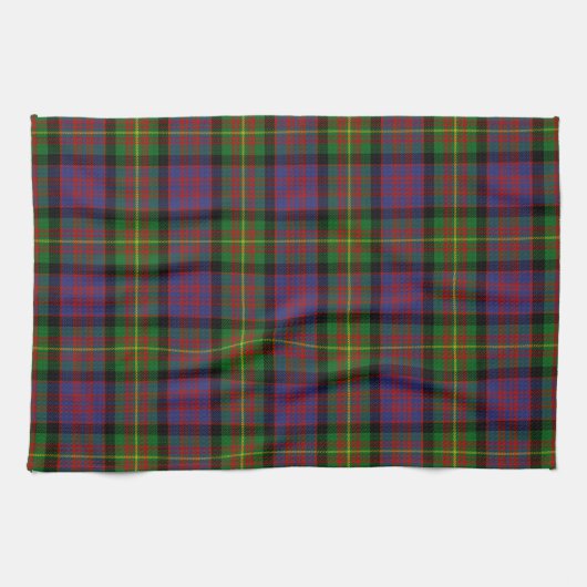 Clan Carnegie Tartan Theedoek (Horizontaal)