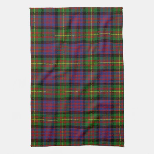 Clan Carnegie Tartan Theedoek (Verticaal)