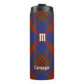 Clan Carnegie Tartan Thermosbeker (Voorkant)