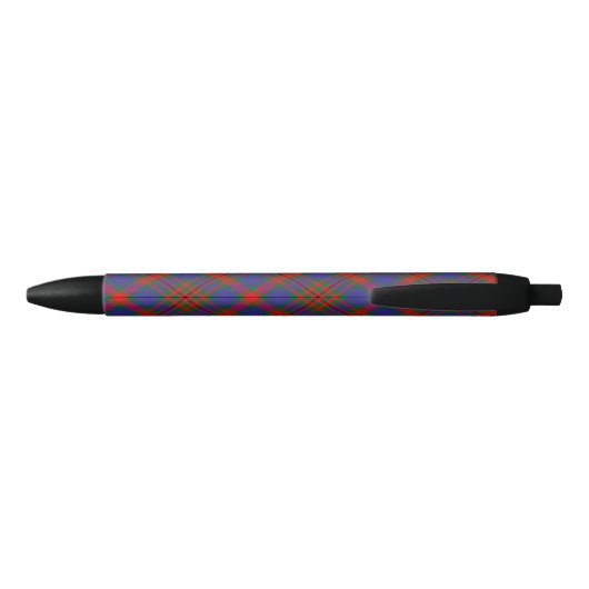 Clan Carnegie Tartan Zwarte Inkt Pen (Achterkant)