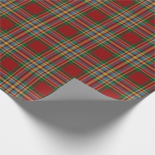 Clan Chattan Scottish Tartan Cadeaupapier (Hoek)
