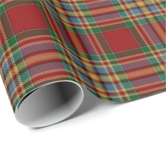 Clan Chattan Scottish Tartan Cadeaupapier (Rol Hoek)