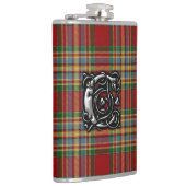 Clan Chattan Tartan Old Scotland Flask Heupfles (Rechts)