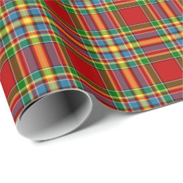 Clan Chattan Tartan Rood Schots Plaid Cadeaupapier