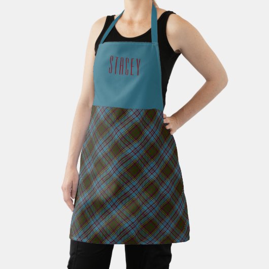 Clan Chef Anderson Tartan Schort (Insitu)