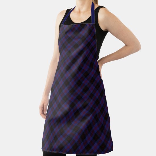 Clan Chef Angus District Tartan Patroon Schort (Insitu)