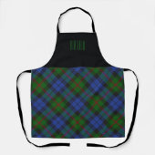 Clan Chef Baird Tartan Naam Schort (Voorkant)