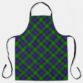Clan Chef Black Watch Tartan Patroon Schort (Voorkant)