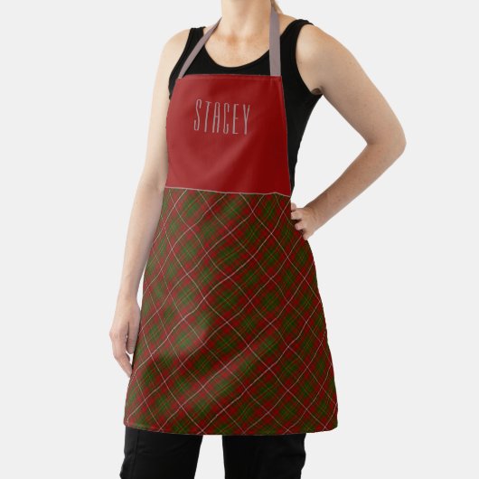 Clan Chef Hay Tartan Schort (Insitu)