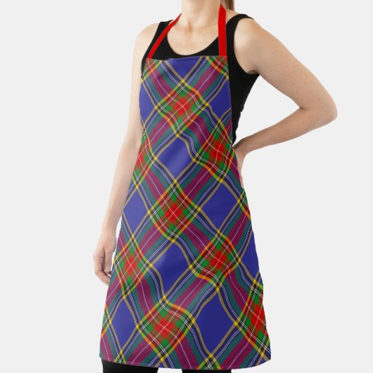 Clan Chef MacBeth Tartan Schotse Plaid Patroon Schort (Insitu)