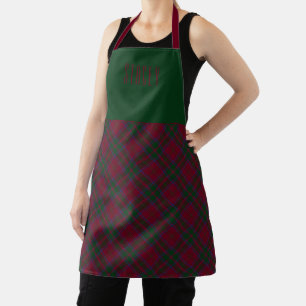 Clan Chef MacDougall Tartan Naam Schort