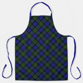 Clan Chef MacKay Tartan Patroon Schort (Voorkant)