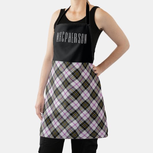 Clan Chef MacPherson-spelnaam Schort (Insitu)