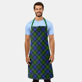 Clan Chef Smith Tartan Patroon Schort (Gedragen)
