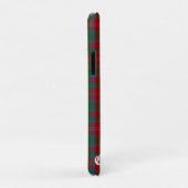 Clan Chisholm Crest Badge & Tartan Case-Mate iPhone Case (Achterkant/rechts)
