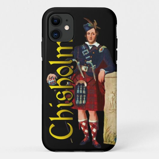 Clan Chisholm Oude Schotland Case (Achterkant)