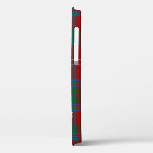 Clan Chisholm Tartan & Crest Badge Case-Mate iPhone Case (Achterkant / Links)