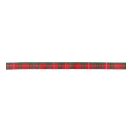 Clan Chisholm Tartan Satijnen Lint (Voorkant)