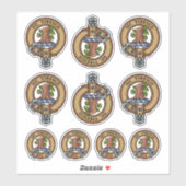 Clan Christie Crest Sticker Set (Vel)