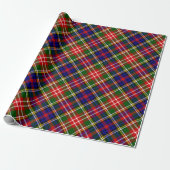 Clan Christie Tartan Cadeaupapier (Uitgerold)