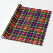 Clan Christie Tartan Cadeaupapier (Uitgerold)